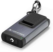 Torcia Ledlenser K4R Grey c/term. di ric. usb, portachiavi