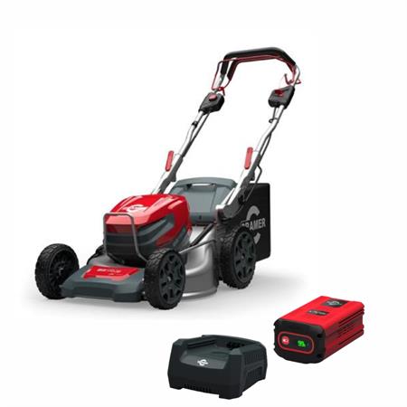 Tagliaerba a Batteria Cramer 82LM51SX CR 82V trazionato - con Batteria 5Ah e Caricabatterie