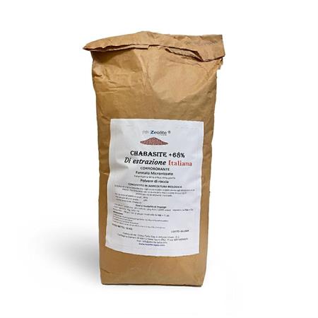Zeolite Chabasite +68% corroborante in sacchi da 10kg