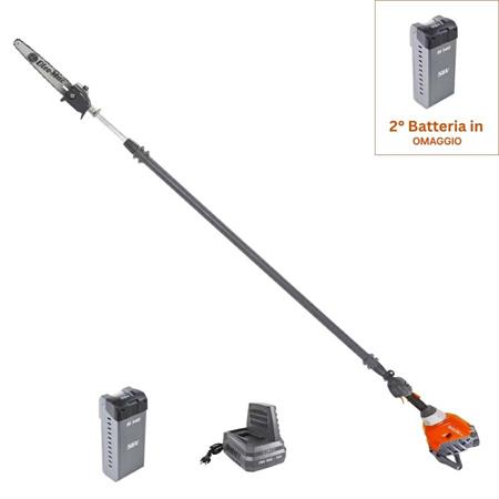 Kit potatore telescopico Oleomac PPXI 530-1/4 Mt. 2,65/3,85 56V