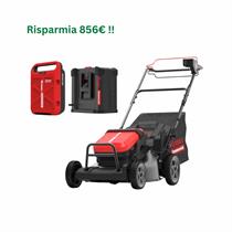 Kit Tagliaerba kress KC711.9 - Piatto di Taglio da 51cm- con Batteria e Caricabatterie