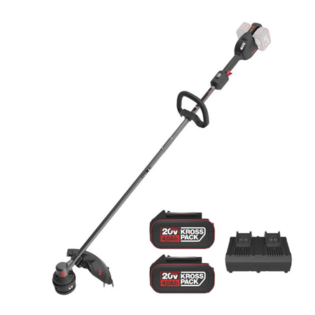 Decespugliatore Kress KG154E.9 con Batteria e Caricabatterie