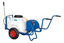 Carrello M.M.  70lt 2 ruote 10 bar battery PRO