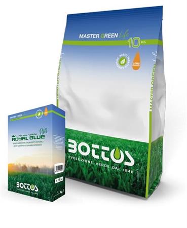 PRATO BOTTOS MASTER GREEN ROYAL BLUE PLUS Kg 10 seme conciato